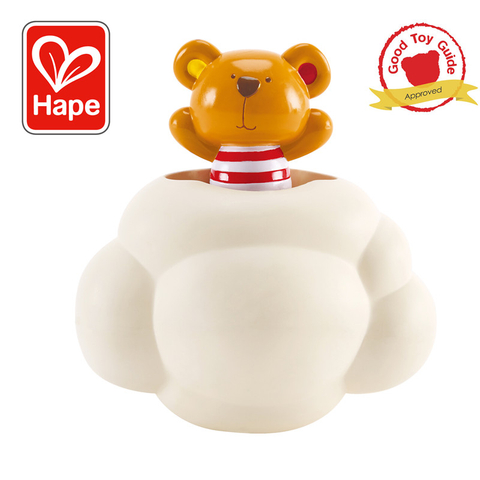 Hape Pop-Up Teddy Shower Buddy | Award Winning Little Fun Baby Bath Toy For Kids 